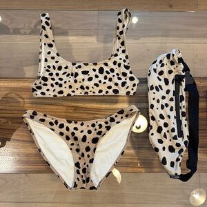 Triangl JERA-CHEETAH Bikini + Fanny Pack